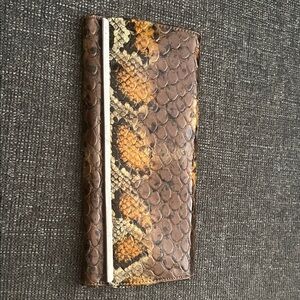 Snake Print Wallet